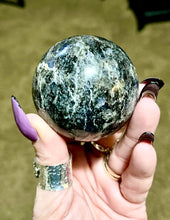 Load image into Gallery viewer, Natural Black Tourmaline Sphere | Tourmaline Crystal Ball