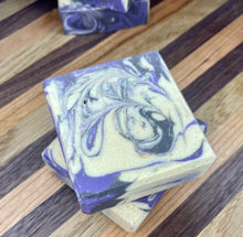 Load image into Gallery viewer, French Lavender Bar Soap - AmaraBee Apothecary | Goat Milk | Organic | Handmade | Natural | Palm Free