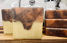 Load image into Gallery viewer, Pumpkin Pie Bar Soap - AmaraBee Apothecary | Organic | Handmade | Natural | Palm Free