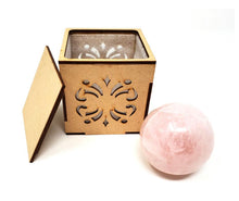 Load image into Gallery viewer, Rose Quartz Sphere | Crystal Ball | Healing Stones