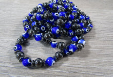 Load image into Gallery viewer, Spirit Guard - Hematite Evil Eye Bracelet | Hematite