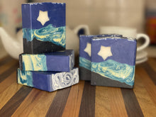 Load image into Gallery viewer, Twinkle Twinkle Mural Bar Soap - AmaraBee Apothecary | Organic | Handmade | Natural | Palm Free
