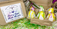 Load image into Gallery viewer, Fairy Eggs ~ 6 Bath Bomb Set ~ AmaraBee Apothecary | Hydrating | Moisturizing | Luxurious