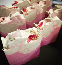 Load image into Gallery viewer, Of Quartz I Love You Bar Soap - AmaraBee Apothecary | Organic | Handmade | Natural | Palm Free
