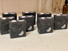 Load image into Gallery viewer, Black Magick Mural Bar Soap - AmaraBee Apothecary | Organic | Handmade | Natural | Palm Free