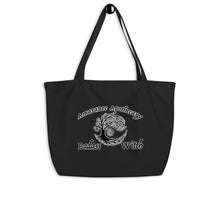 Load image into Gallery viewer, Badass Witch Large organic tote bag