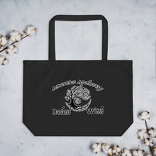 Load image into Gallery viewer, Badass Witch Large organic tote bag