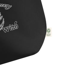 Load image into Gallery viewer, Badass Witch Large organic tote bag