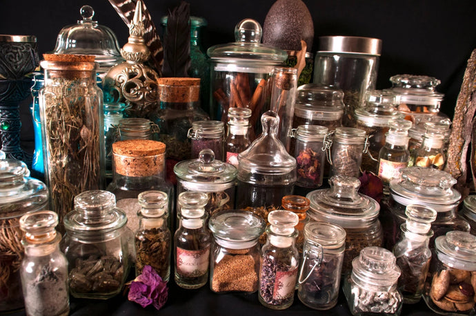 Witches Herb Cabinet - Getting Started with 15 Witchy Herbs