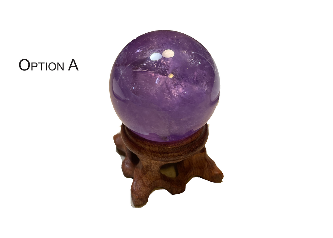 Amethyst Sphere | Crystal Ball | Healing Stones