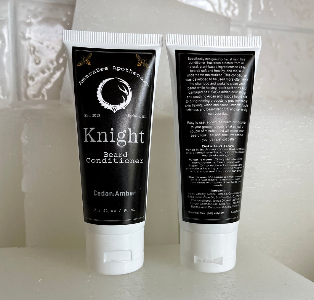 Knight Beard Conditioner | Warlock by AmaraBee Apothecary | Men’s Hair Care | Natural