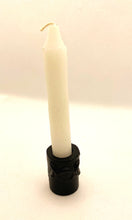 Load image into Gallery viewer, Cast Iron Chime Candle Holder | Triple Moon | Wicca
