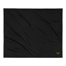 Load image into Gallery viewer, AmaraBee Embroidered Premium sherpa blanket
