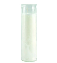Load image into Gallery viewer, 7 Day Candles - One Color Tall Glass Prayer Candles | Chakra Candles | Regular or Charmed
