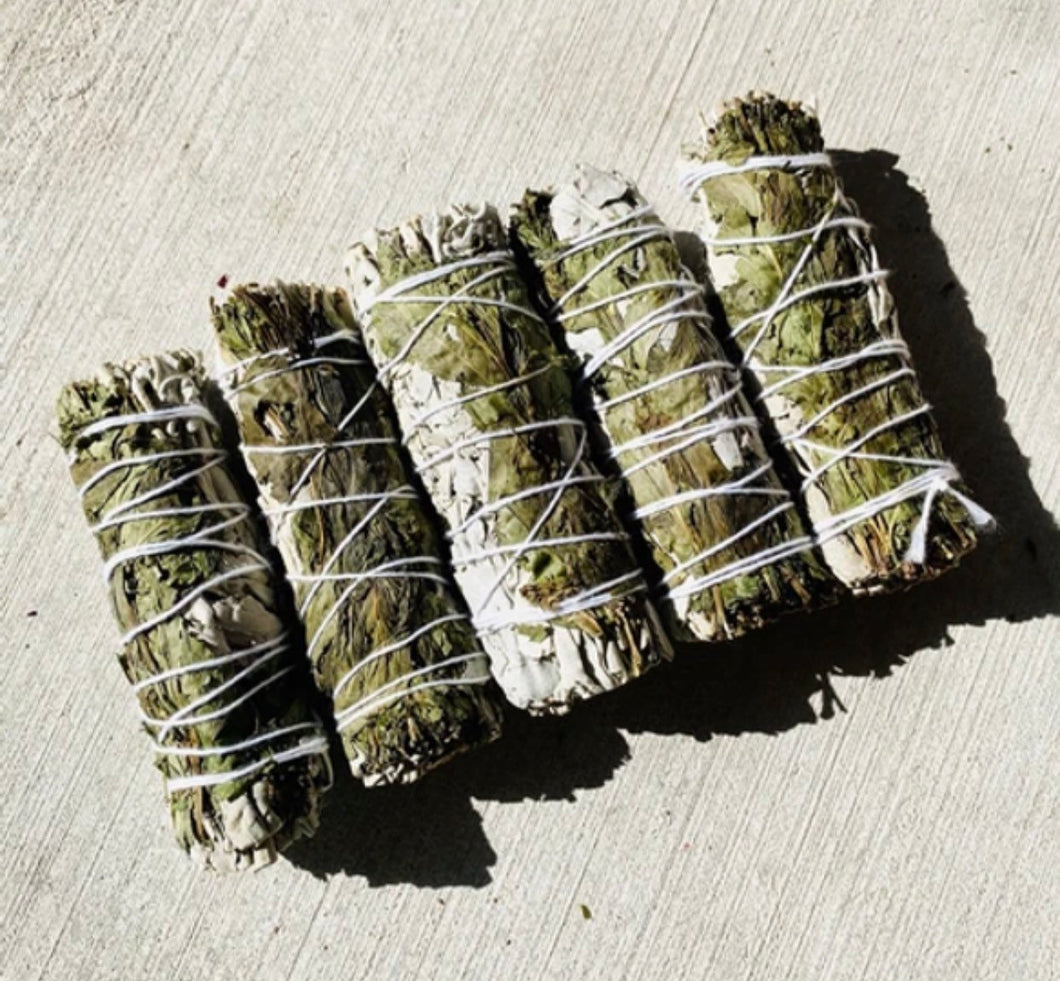 Sage and Mint Bundle | Cleansing | Spirituality | Wicca | Witchcraft