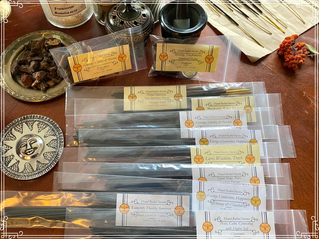 110 piece Signature Incense Full Kit with plate