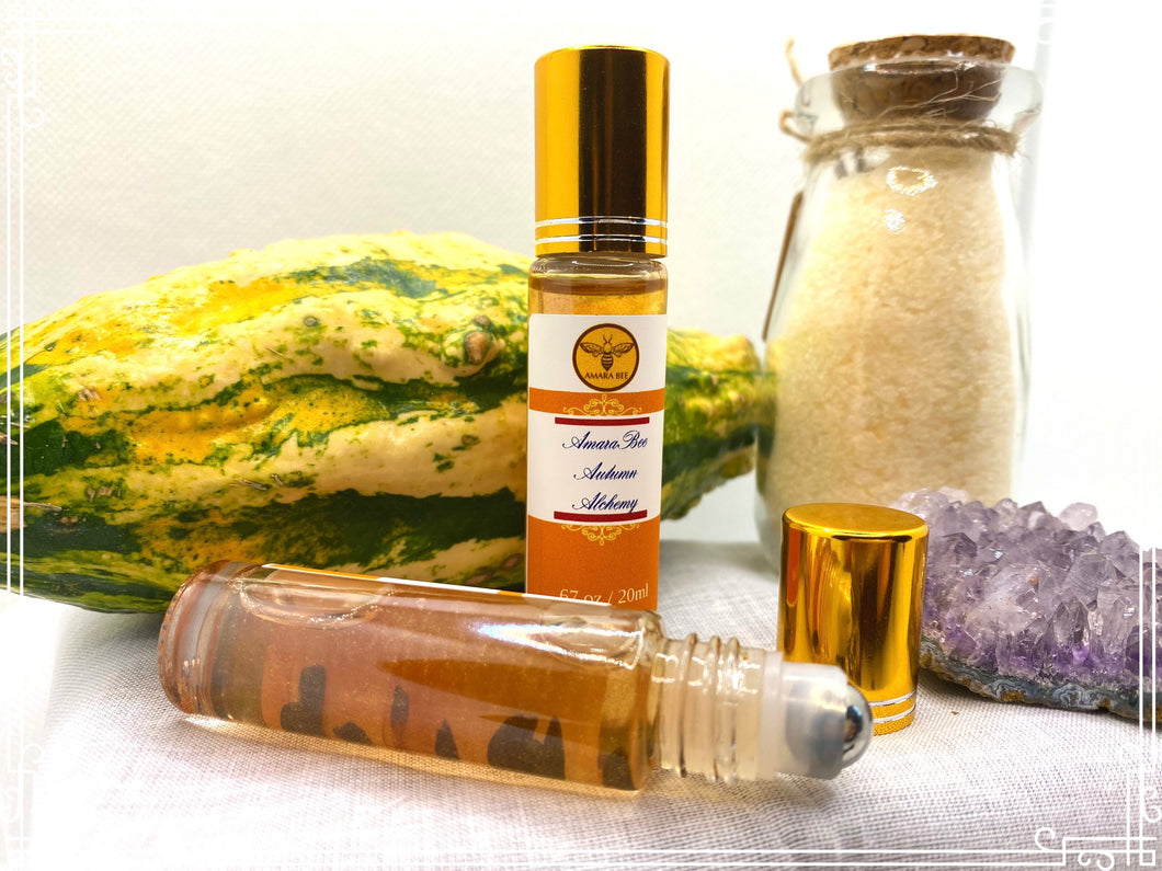 Autumn Alchemy ~ Signature Scent Series Oil with Shimmer | Fragrance | Ritual Oil