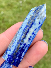 Load image into Gallery viewer, Lapis Lazuli Obelisk | Lapis Crystal Tower | Healing Crystals | Witchcraft Supplies
