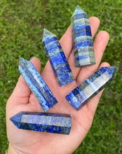 Load image into Gallery viewer, Lapis Lazuli Obelisk | Lapis Crystal Tower | Healing Crystals | Witchcraft Supplies
