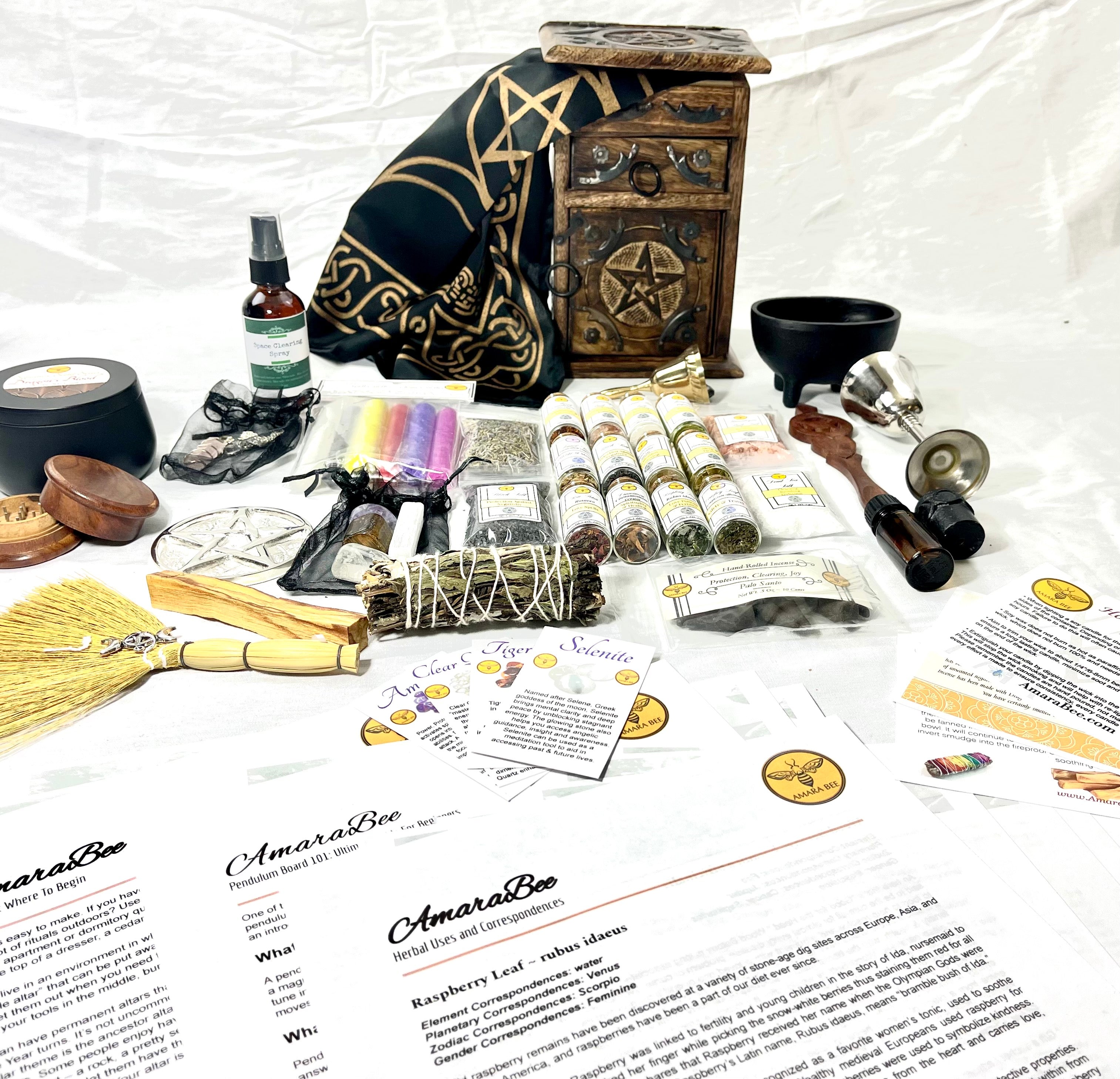 Witch Ritual Set The Ultimate Witch Kit | Altar Setup | Complete Starter Set – AmaraBee