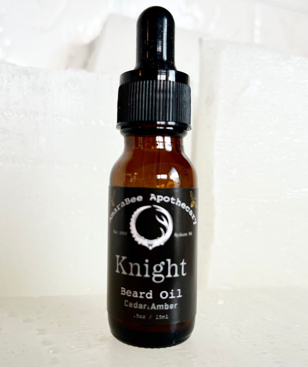 Knight Beard Oil | Warlock by AmaraBee Apothecary | Men’s Hair Care | Natural