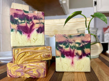 Load image into Gallery viewer, Honey Apple Cider Bar Soap - AmaraBee Apothecary | Organic | Handmade | Natural | Palm Free
