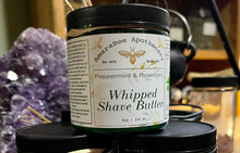 Load image into Gallery viewer, Rosemary and Peppermint Whipped Shave Butter | Energizing | Softening | Free Trade | Organic
