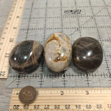 Load image into Gallery viewer, Black Moonstone Palm Stones Large
