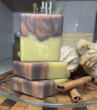 Load image into Gallery viewer, Pumpkin Pie Bar Soap - AmaraBee Apothecary | Organic | Handmade | Natural | Palm Free
