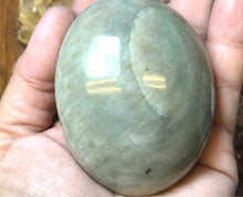 Load image into Gallery viewer, Green Moonstone Palm Stone | Healing | Garnierite
