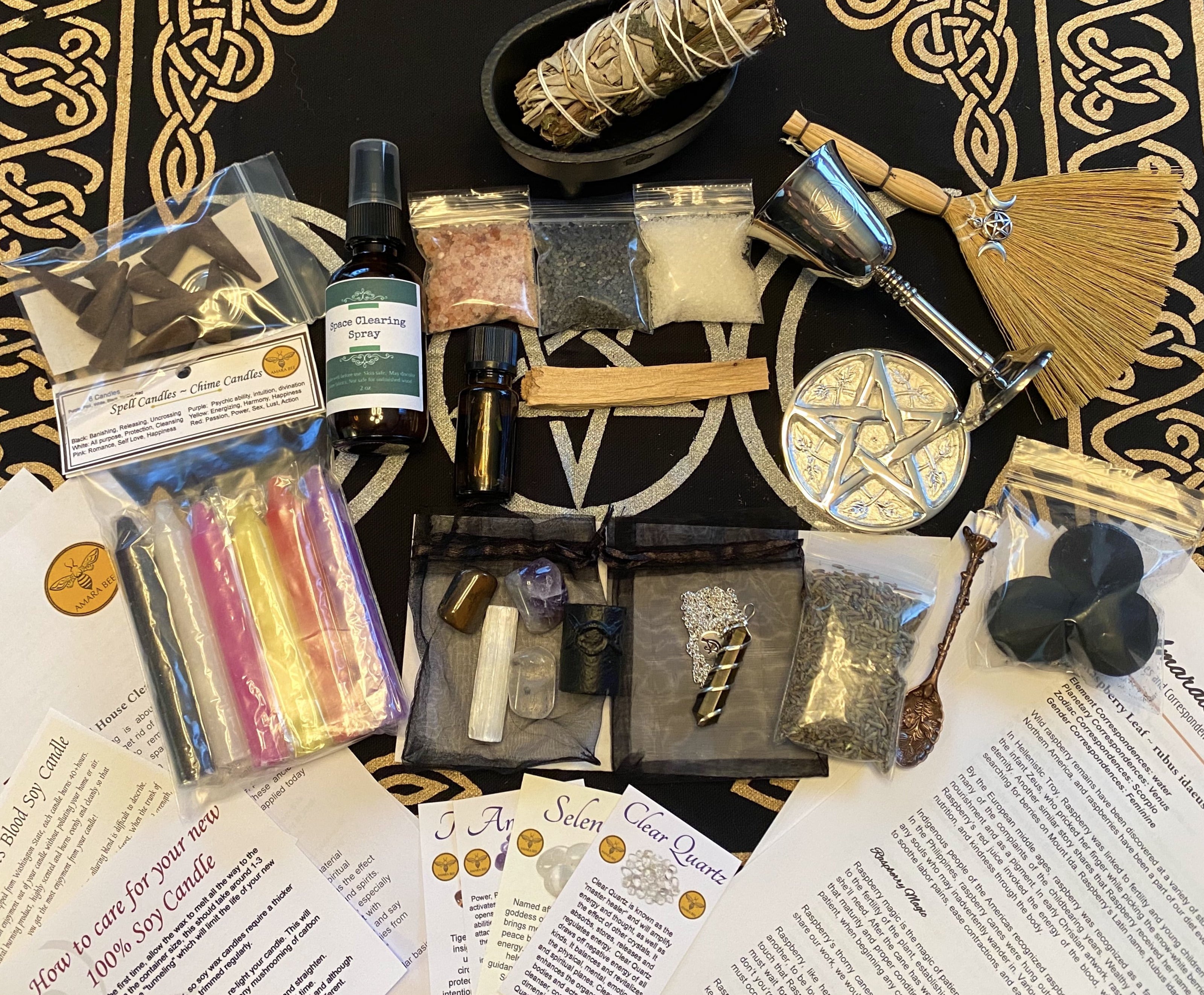 Altar Kit | Witches Complete Starter Set – AmaraBee