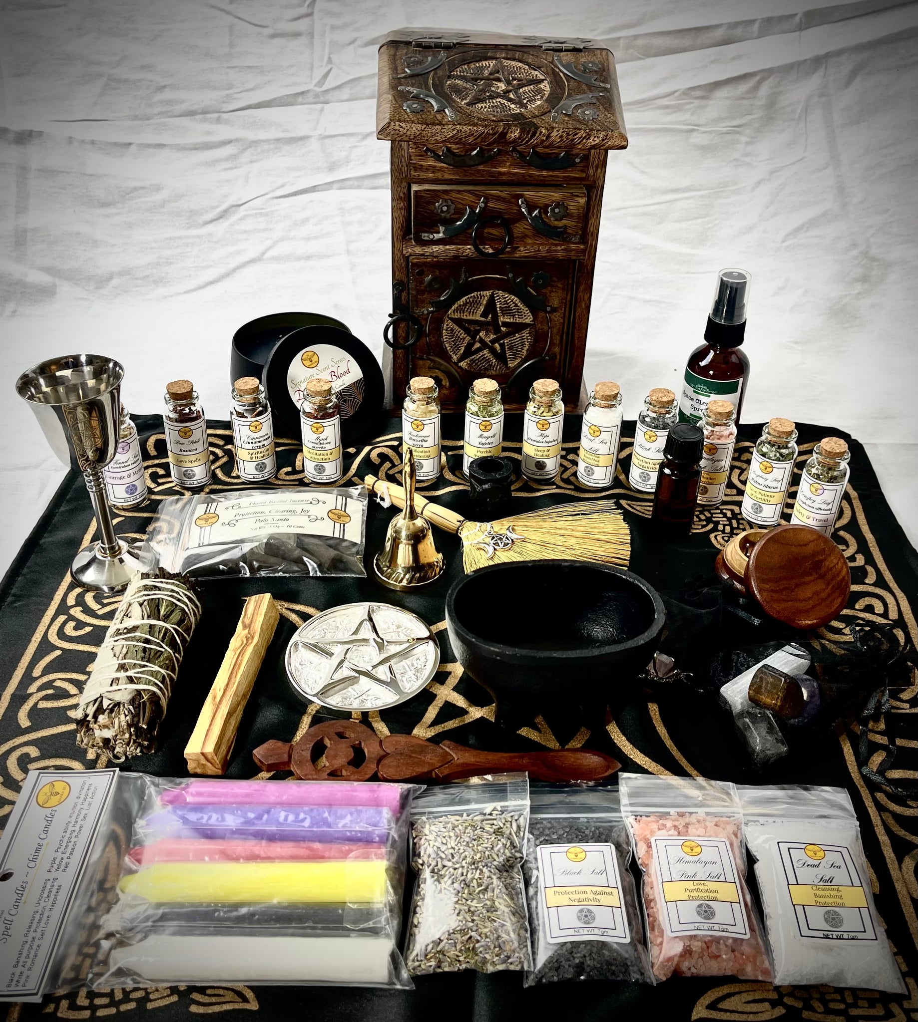 Witch Ritual Set The Ultimate Witch Kit | Altar Setup | Complete Starter Set – AmaraBee