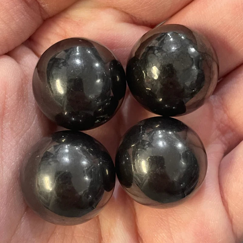 Shungite Sphere 20mm | Healing Stone | Chakra | Purifying
