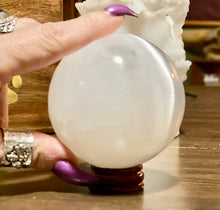 Load image into Gallery viewer, Selenite Sphere | Crystal Ball | Healing Stones
