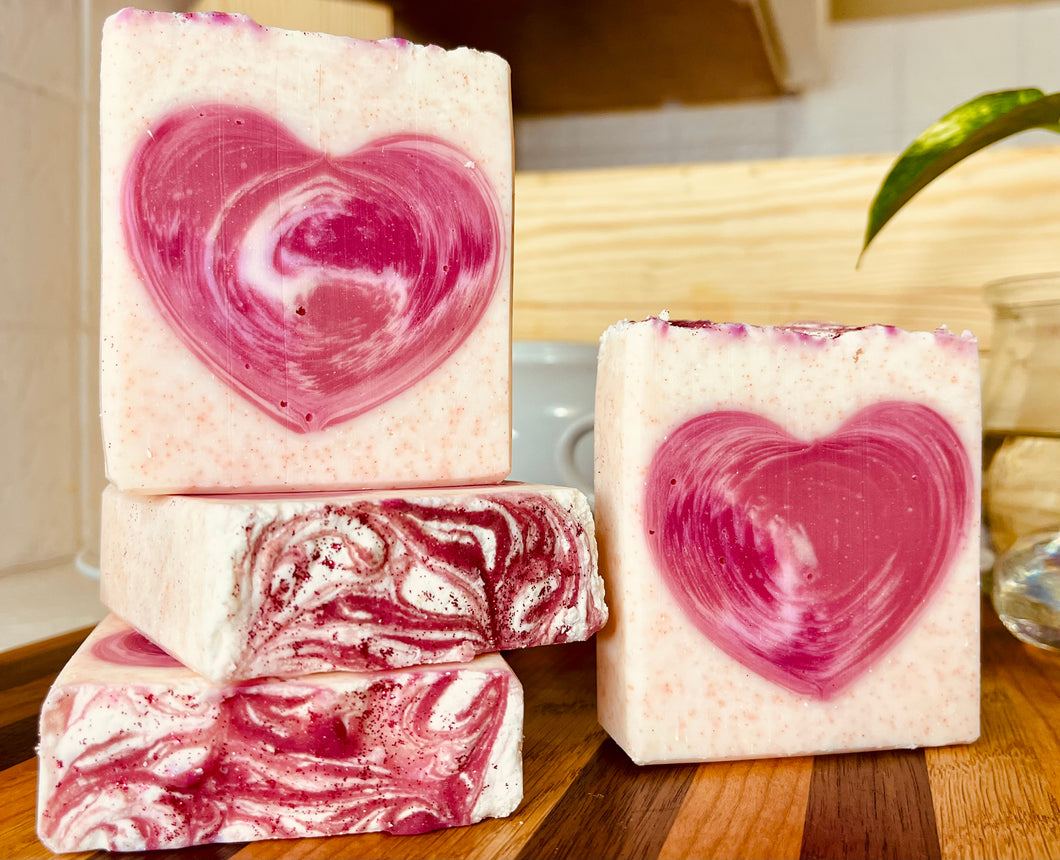 Love ‘n Suds Bar Soap - AmaraBee Apothecary | Organic | Handmade | Natural | Palm Free