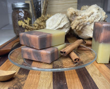 Load image into Gallery viewer, Pumpkin Pie Bar Soap - AmaraBee Apothecary | Organic | Handmade | Natural | Palm Free
