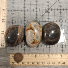 Load image into Gallery viewer, Black Moonstone Palm Stones Large
