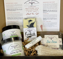 Load image into Gallery viewer, Luxuriously Whipped! Spa Collection | Gift Set | AmaraBee Apothecary | Exfoliating | Moisturizing

