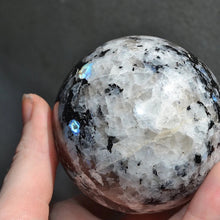 Load image into Gallery viewer, Rainbow Moonstone Sphere | Crystal Ball | Healing Stones
