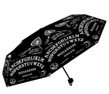 Load image into Gallery viewer, Ouija Board Umbrella | Spirit Board | Nemesis Now | Witchy
