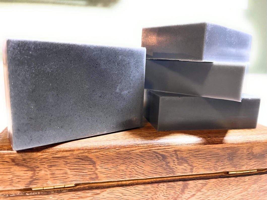 Revolution Activated Charcoal Soap for Men | Warlock by AmaraBee Apothecary | Men’s Body and Face Soap | Cleansing | Detoxification