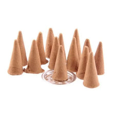 Load image into Gallery viewer, Sandalwood Incense Cones | 10 pack | manifest, wisdom, patience
