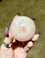 Load image into Gallery viewer, Rose Quartz Sphere | Crystal Ball | Healing Stones
